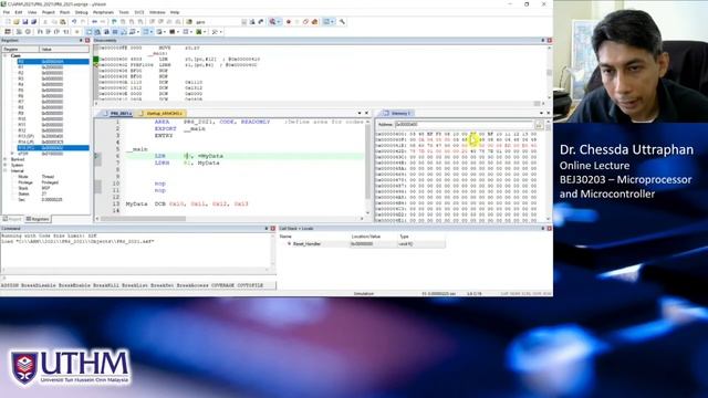 Online Lecture: Chapter 3 – Microprocessor and Microcontroller Programming (Part 3) смотреть онлайн