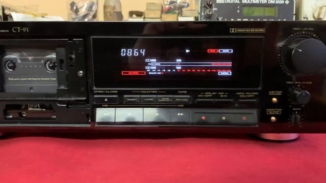 Pioneer ct-91, запись на метал смотреть онлайн