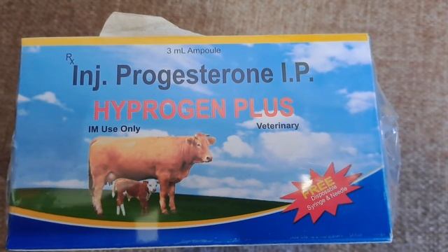 Inj. Progesterone, HYPROGEN PLUS Veterinary IM use only , Veterinary use only смотреть онлайн