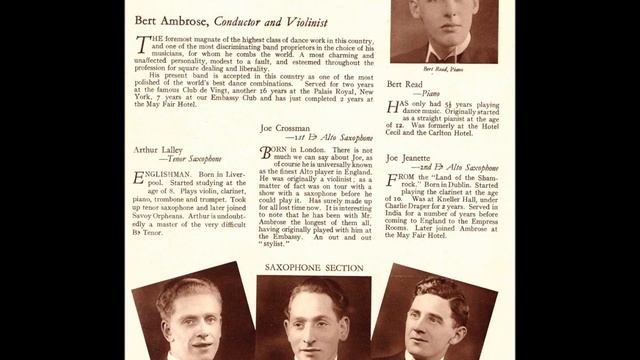 Painting The Clouds With Sunshine (Take 2) - Ambrose And His Orchestra - Decca M 110 смотреть онлайн