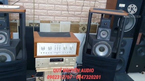 Loa Vandersteen MODEL 2. Ampli Marantz 1122.