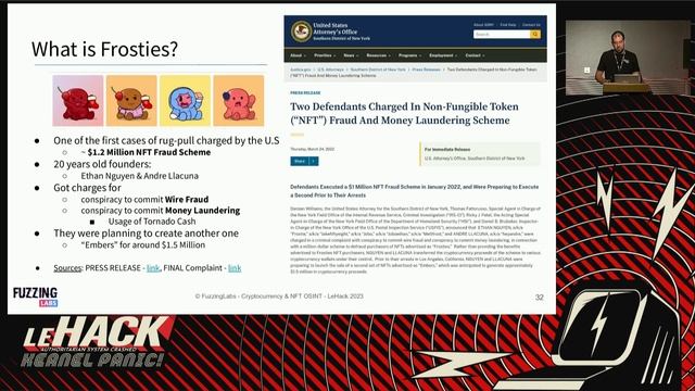 Cryptocurrency & NFT OSINT: Introduction to Web3:Ethereum profiling & deanonymization - Patrick Ven смотреть онлайн