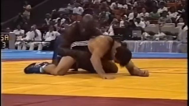 82 kg. Sevin Milenov (BUL) vs Kevin Jackson (USA), 1 round, World Champ.1995 смотреть онлайн