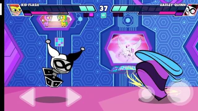 Jump Jousts 2 : Kid Flash VS Tera - Teen Titans Go (CN Games). смотреть онлайн