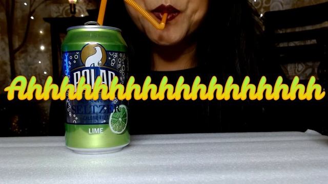 ASMR Polar Lime Bubbly Drink Burps смотреть онлайн