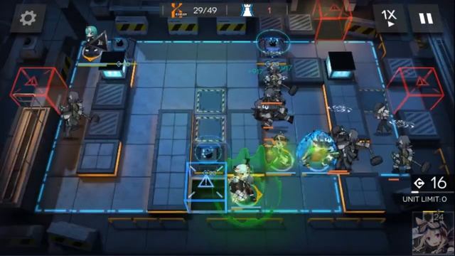 Arknights CC#1 12th daily -Transport Hub- max risk Defenderknights run! смотреть онлайн