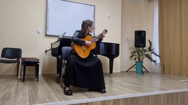 М. Александрова Вариации на р.н.п. "У нас нынче субботея" смотреть онлайн