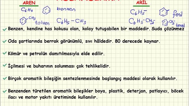 KİMYA GÜZELDİR! AROMATİK HİDROKARBONLAR смотреть онлайн
