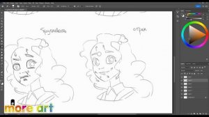 Как нарисовать лицо человека? / Курс «Рисование в Photoshop для начинающих» от more-art.ru