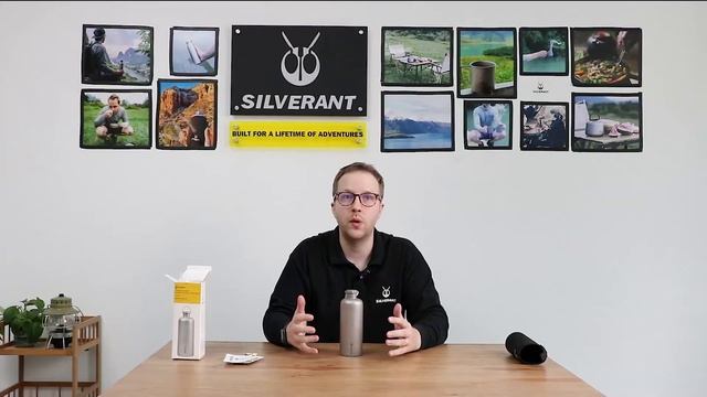 Ultralight Titanium Water Bottle - Round Design 600ml/21.1fl oz Updated Unboxing Video - SilverAnt смотреть онлайн