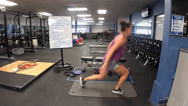 Circuit Training With Trainer Morgan