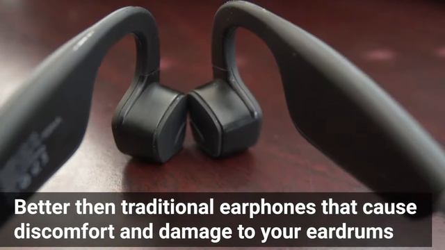 Bone conduction headphones. No more ear pain! смотреть онлайн