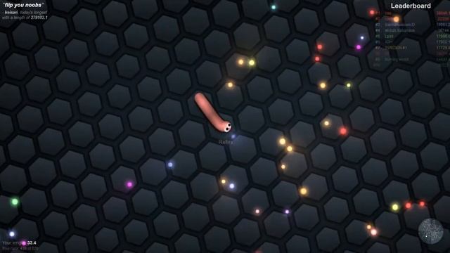 ЧЕРВЯЧНЫЙ AGARIO || SLITHER.IO