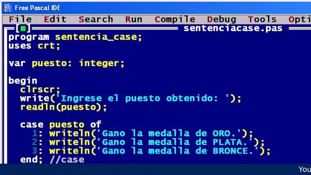 Lección Pascal: caso múltiple operador elección смотреть онлайн