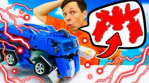 Мега робот Звездный отряд. Распаковка новой игрушки. Боевой Воин 2-в-1 спешит на спецмиссию!