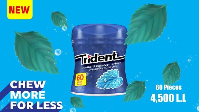 Enjoy the new Trident Bottles! смотреть онлайн