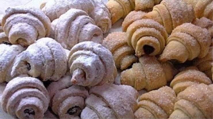 Рогалики песочно-дрожжевые Малыши