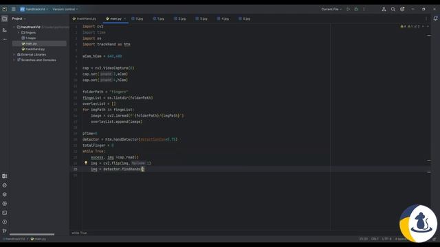 10. Создаем трекер пальцев используя Python #hand #python #пайтон #handtracking смотреть онлайн