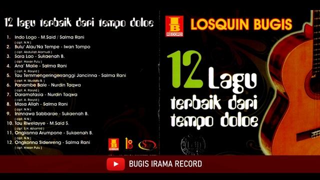 MP3 12 Lagu BUGIS TERBAIK Tempo Dulu - Kualitas Audio Terbaik