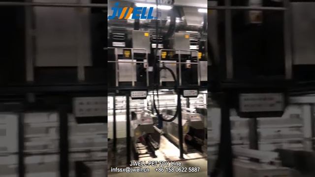 Polyester spinning machine,PET FDY spinning machine,JWELL Machinery (Video) +86 15806225887 смотреть онлайн