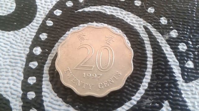Hong kong coin 20 cents 1997 Coin Value смотреть онлайн