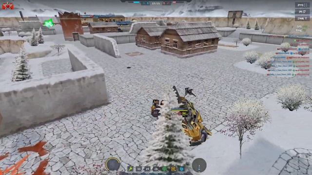 Gauss AP/Paladin/Hyperion on Barda TDM | Tanki Online | танки Онлайн смотреть онлайн