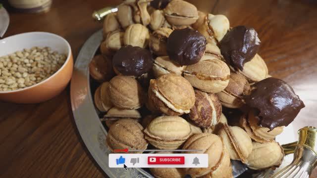 Орешки со сгущёнкой дома с детьми.