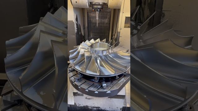 Импеллер impeller #cnc #metal #5axis #fabric #mazak #cnctools #instamachinist #5axiscnc #milling смотреть онлайн