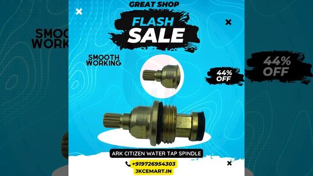 JKC Emart - 1005 ARK Citizen Type Water tap Spindle | Water/Tap/Faucet repair Solution смотреть онлайн