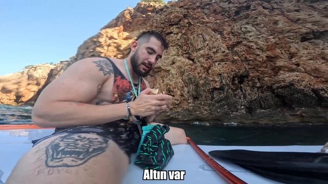 DENİZİN DİBİNDE ALTIN ARAMAK!!! (TELEFON BULDUK) смотреть онлайн