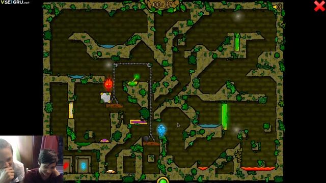 Играем в огонь и вода с Svetilom смотреть онлайн