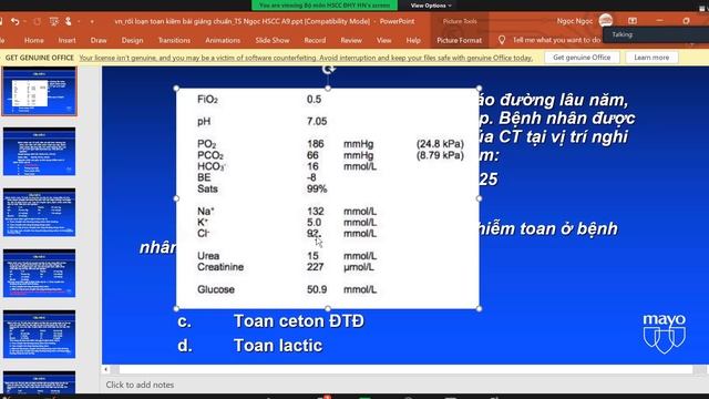 [HSCC] Thăng bằng kiềm toan - 11/1/2022 смотреть онлайн
