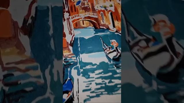 Рукоділля з Nilena Sans. малювання антистрес картина по номерах Венеція 6 antistress venice italy смотреть онлайн