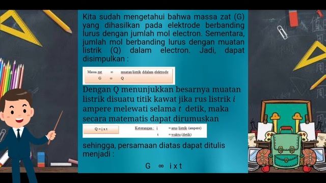 9.2.1 Mendeskripsikan hubungan jumlah arus dan jumlah zat yang teroksidasi dalam elektrolisis смотреть онлайн
