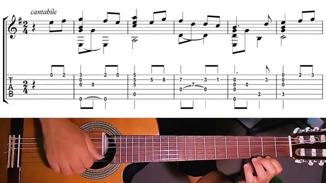 Emperor of The Sea | Fingerstyle guitar tutorial + Sheet & Tab смотреть онлайн