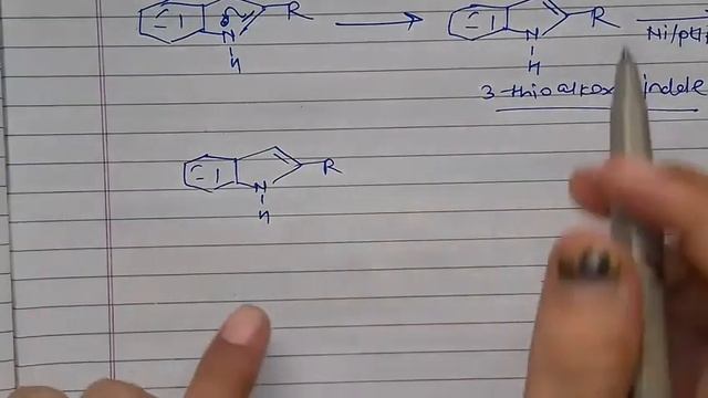 Gassmann indole synthsis with mechanism(bsc/msc) смотреть онлайн