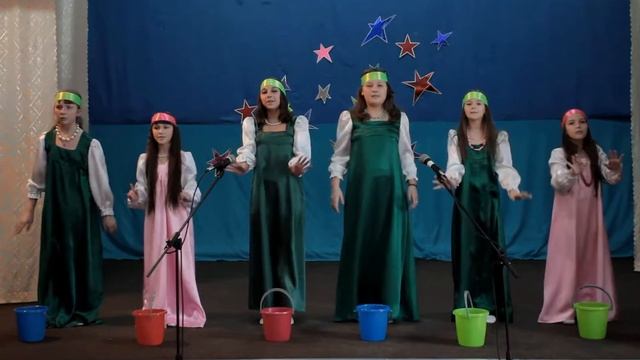 "Кайлинская СОШ" песня "Пошла млада за водой" смотреть онлайн