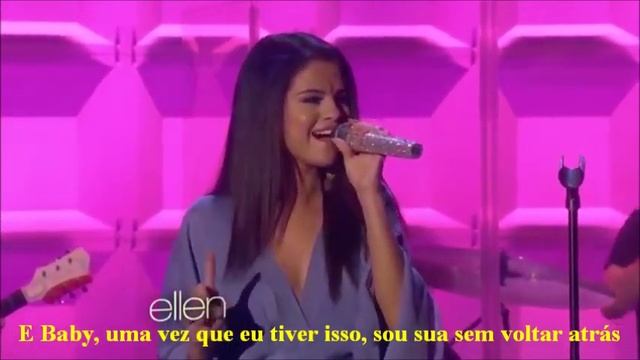 Selena Gomez  Come And Get It Legendado - Live The Ellen Show