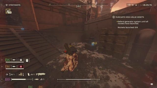 Helldivers 2 Evacuate High-Value Assets Helldive Strategy смотреть онлайн