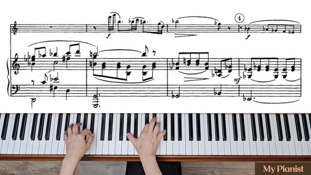 Poulenc - Sonata for Flute and Piano, 2nd Mov: Piano Accompaniment смотреть онлайн
