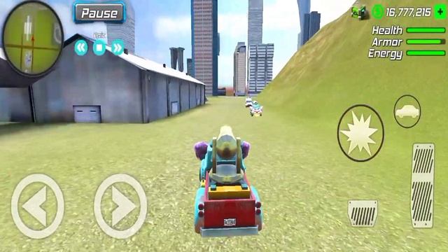 Black Hole Rope Hero Vice Vegas - Ambulance at Train Station - Android Gameplay смотреть онлайн