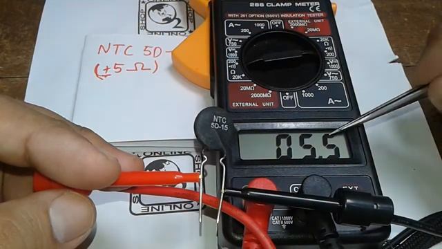 NTC 5D-15 Thermistor [ O2 World Tested Product ]