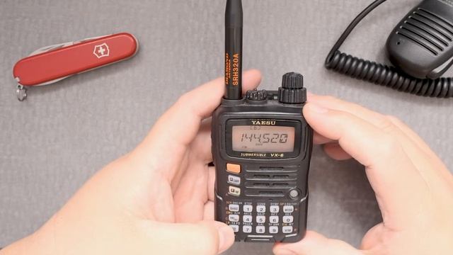 Yaesu VX-6 Transmit Power Level смотреть онлайн
