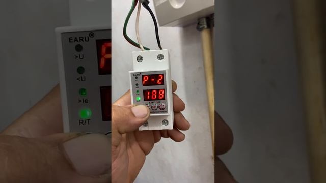 Configuración rápida del protector de voltaje EARU model EAPDX-63 смотреть онлайн