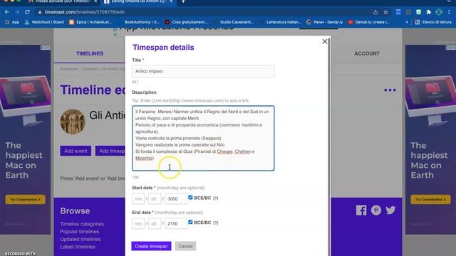 Tutorial linea del tempo con Time Toast смотреть онлайн