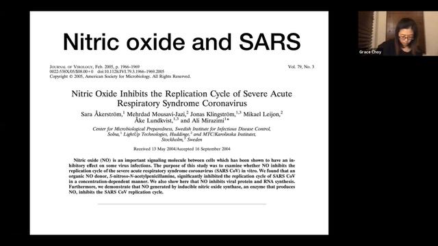 Dr Grace Choy Benefits of Nitric Oxide P1 смотреть онлайн