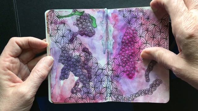The 100 Day Project in the Baby Leda Pocket Sketchbook Flip Through смотреть онлайн