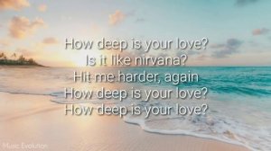 Calvin Harris & Disciples - How Deep Is Your Love (Lyrics)