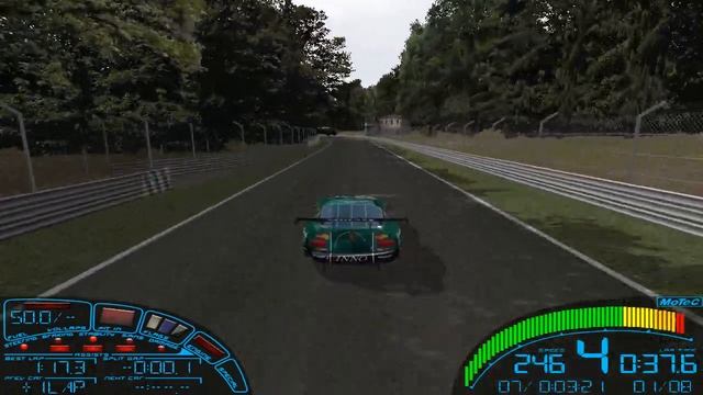 Прохождение G.T.R FIA GT Racing Game Монца Италия Финал #10