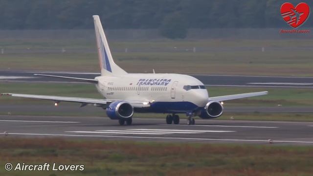 Transaero Boeing 737-500 [VP-BYQ] Takeoff @ Germany, Berlin-Tegel 19.09.14 смотреть онлайн